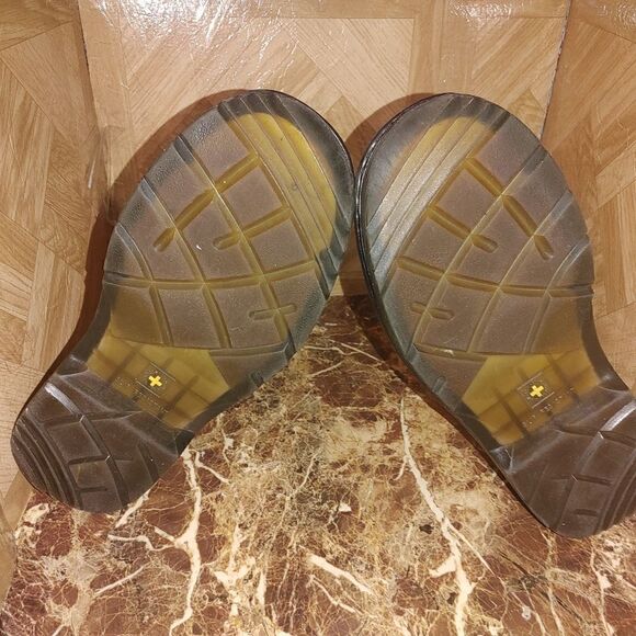 Dr Martens men's Airwair black leather fashion shoes size 10.   562 - Picture 4 of 11